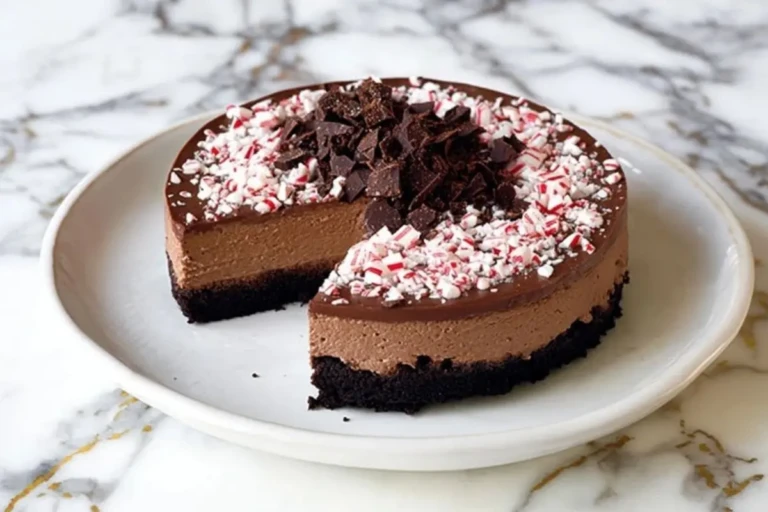 Chocolate Peppermint Cheesecake