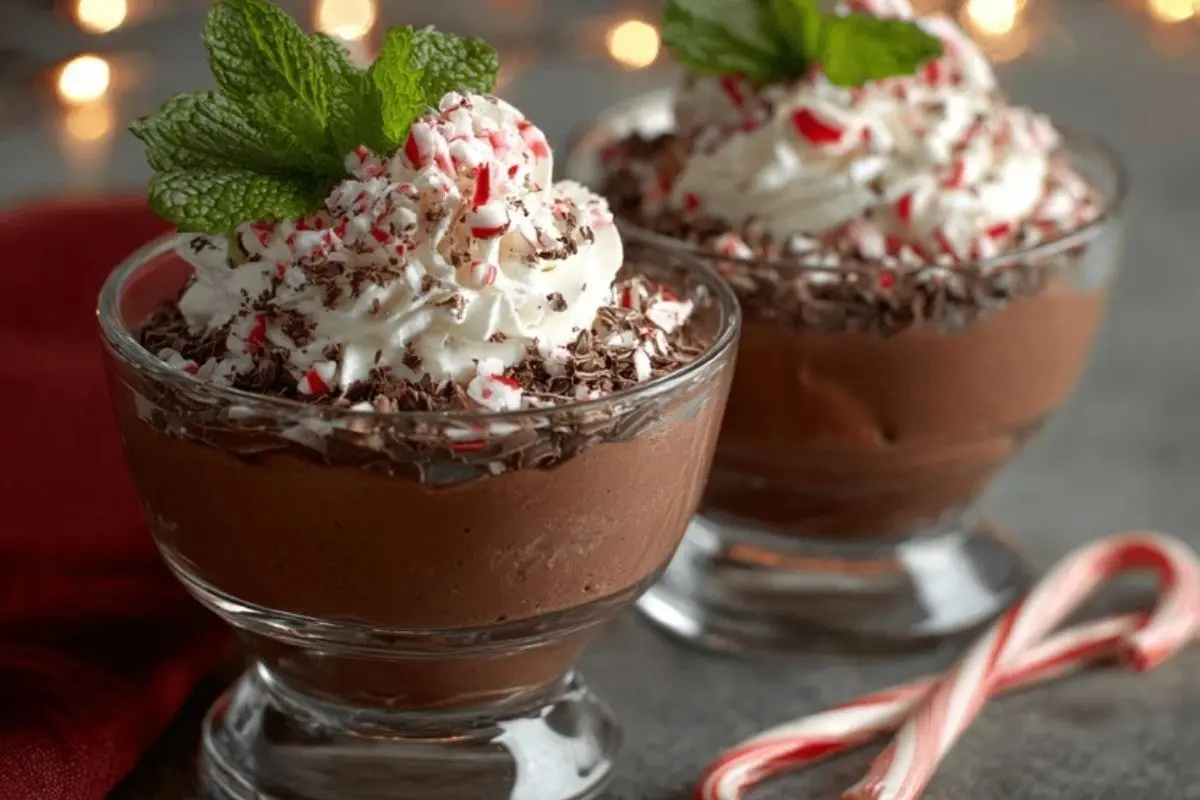 Chocolate Peppermint Mousse