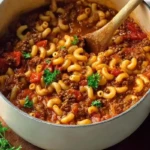 Comforting Ground Beef Goulash