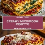 Creamy Mushroom Risotto (2)