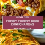 Crispy Cheesy Beef Chimichangas (2)