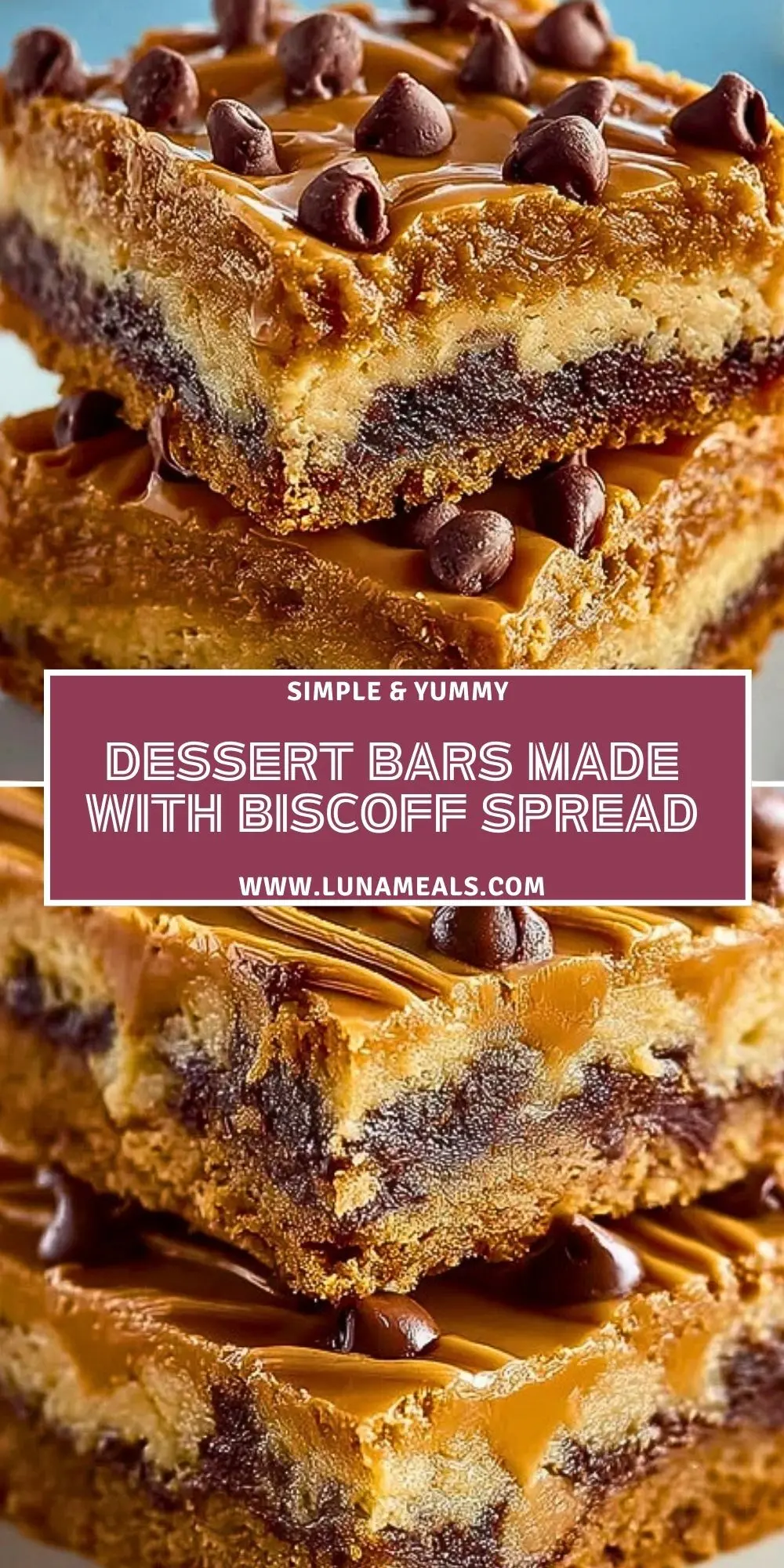 Dessert Bars Made with Biscoff Spread (2)