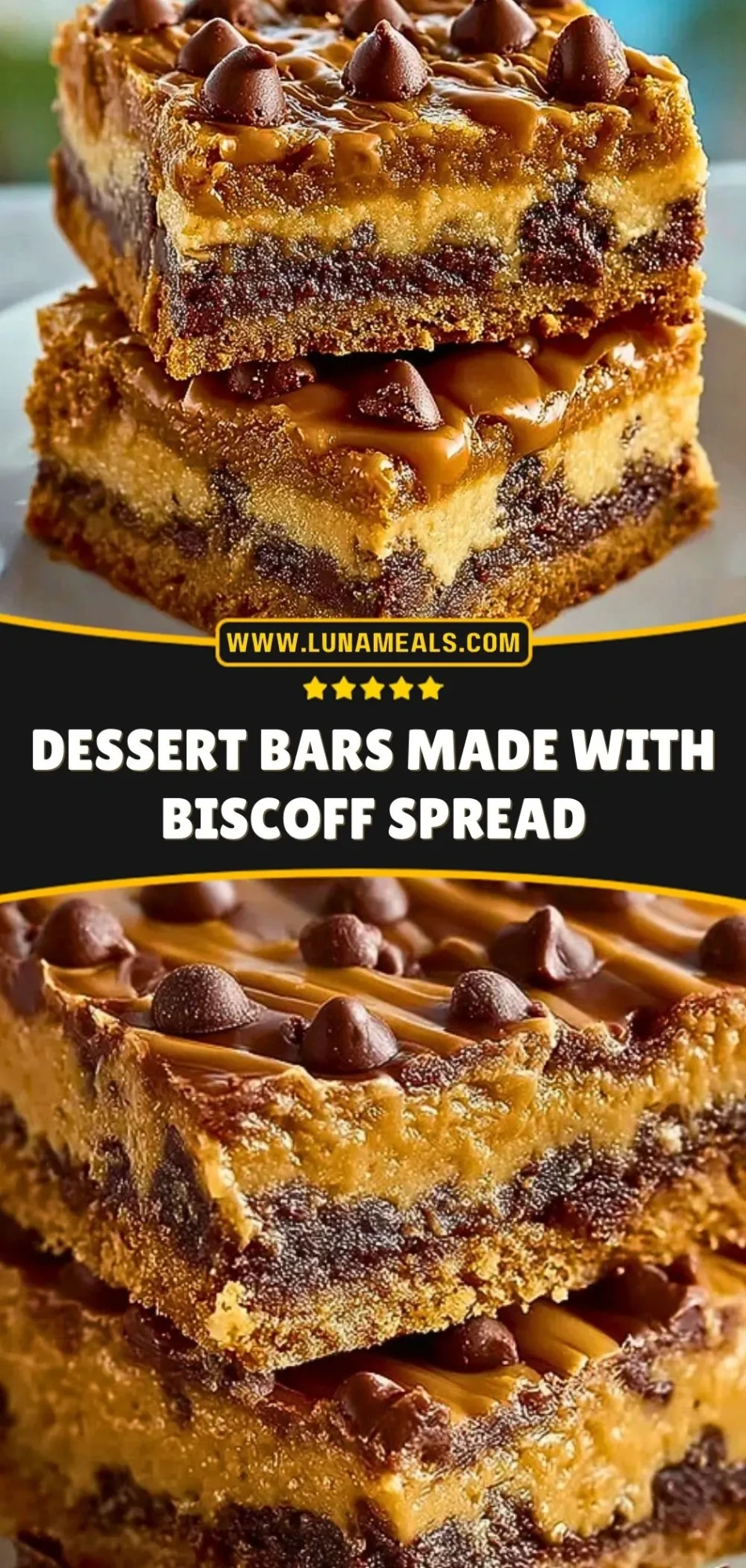 Dessert Bars Made with Biscoff Spread (3)