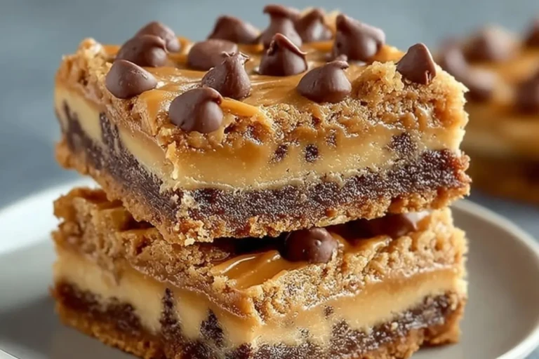 Dessert Bars Made with Biscoff Spread