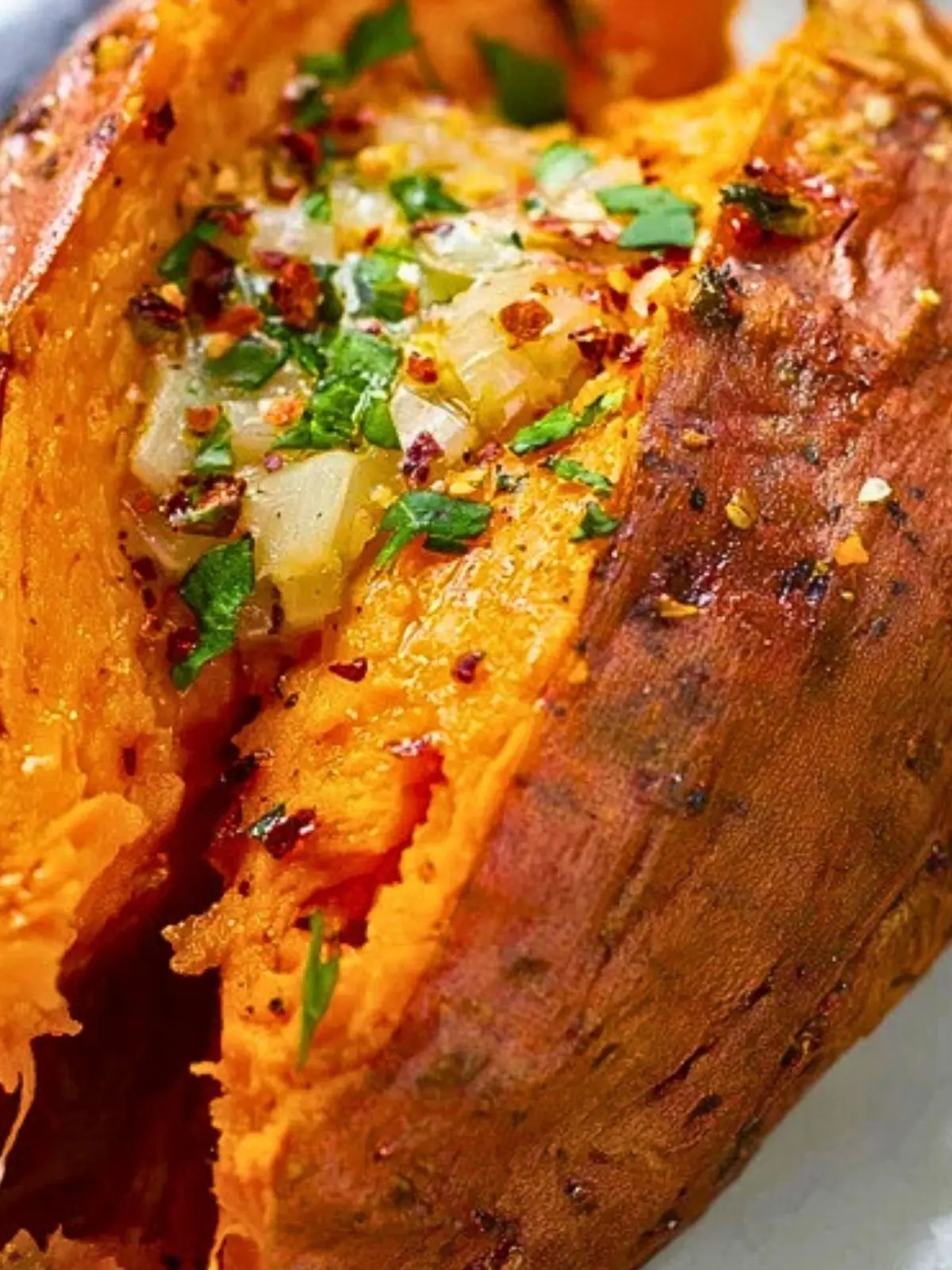 Easy Baked Sweet Potato (1)