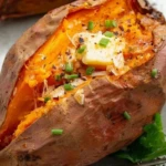 Easy Baked Sweet Potato