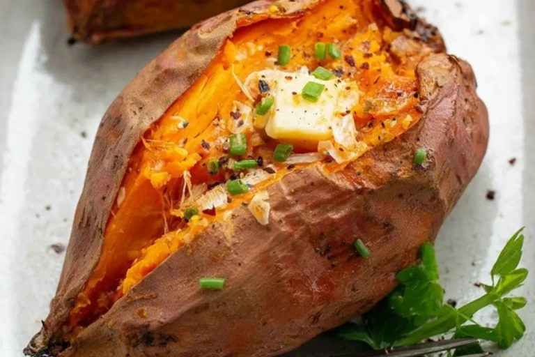 Easy Baked Sweet Potato