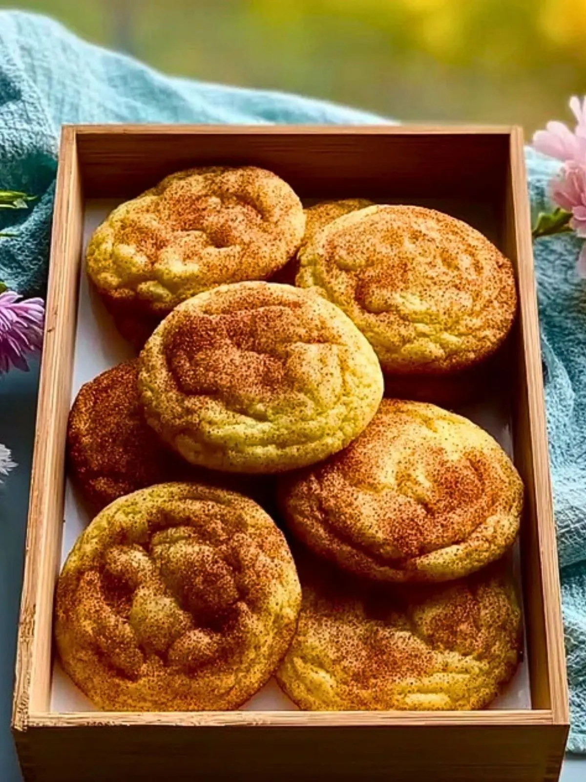 Easy Cake Mix Snickerdoodle Cookies (1)