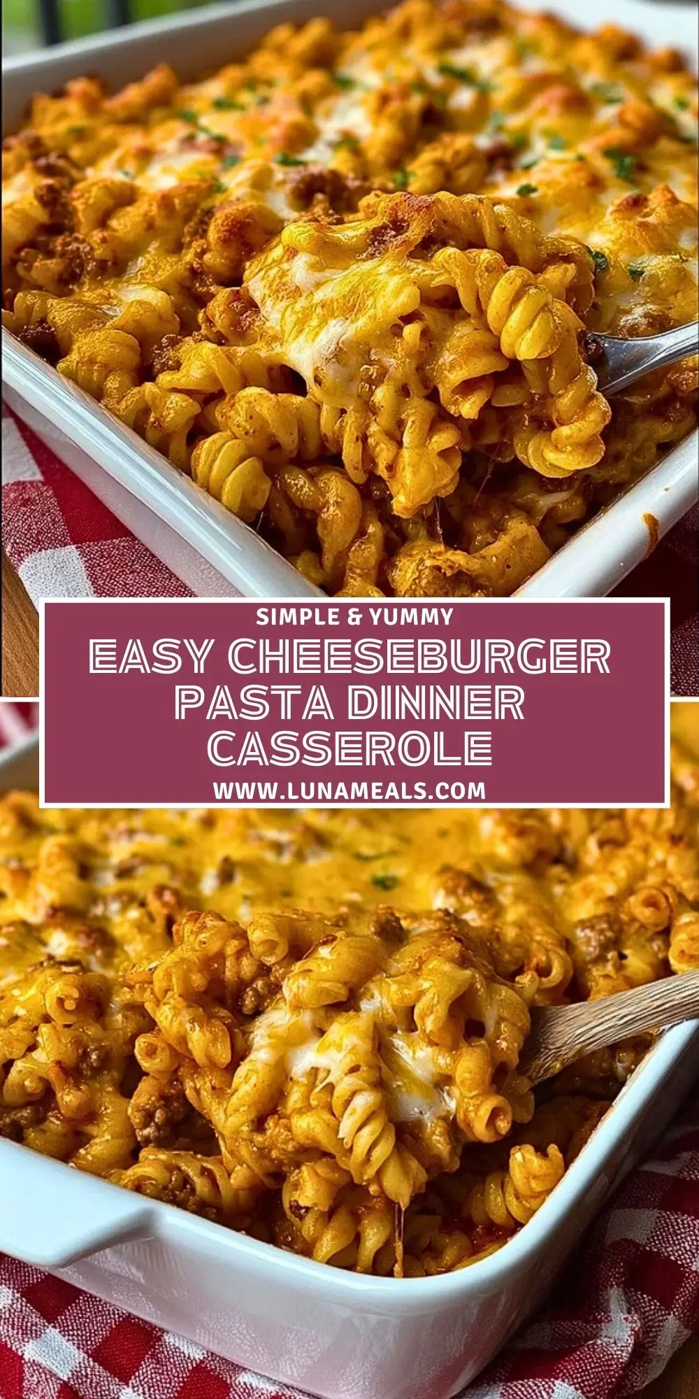 Easy Cheeseburger Pasta Dinner Casserole (2)