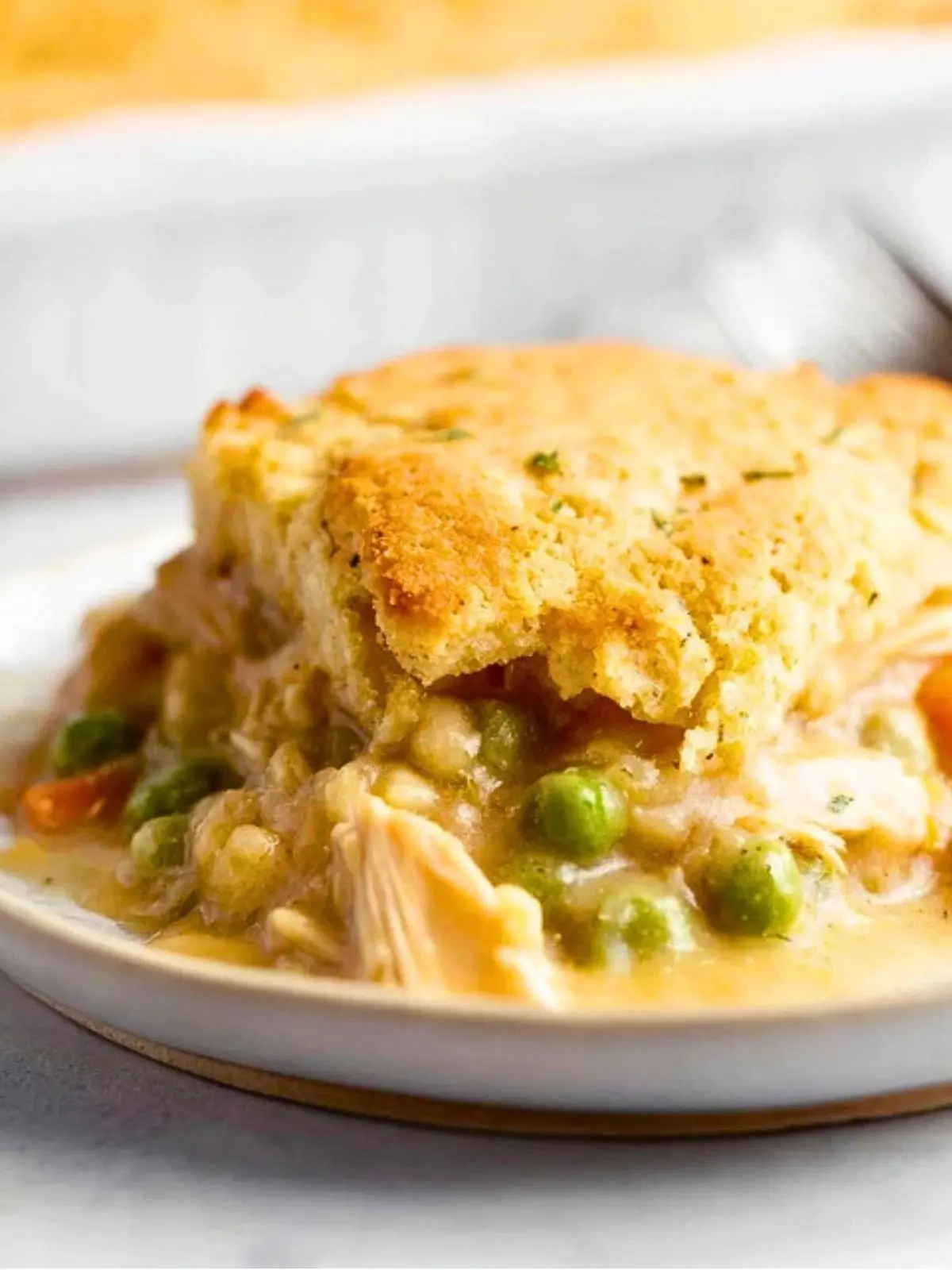 Easy Chicken Pot Pie Cobbler (1)