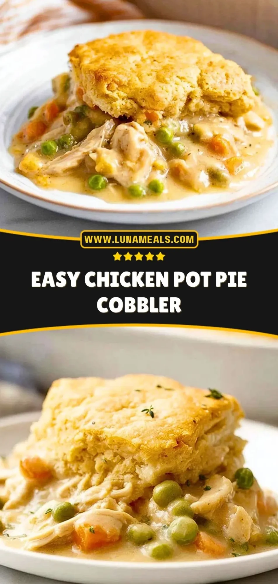 Easy Chicken Pot Pie Cobbler (3)