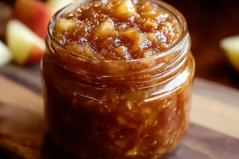 Easy Fall Caramel Apple Jam