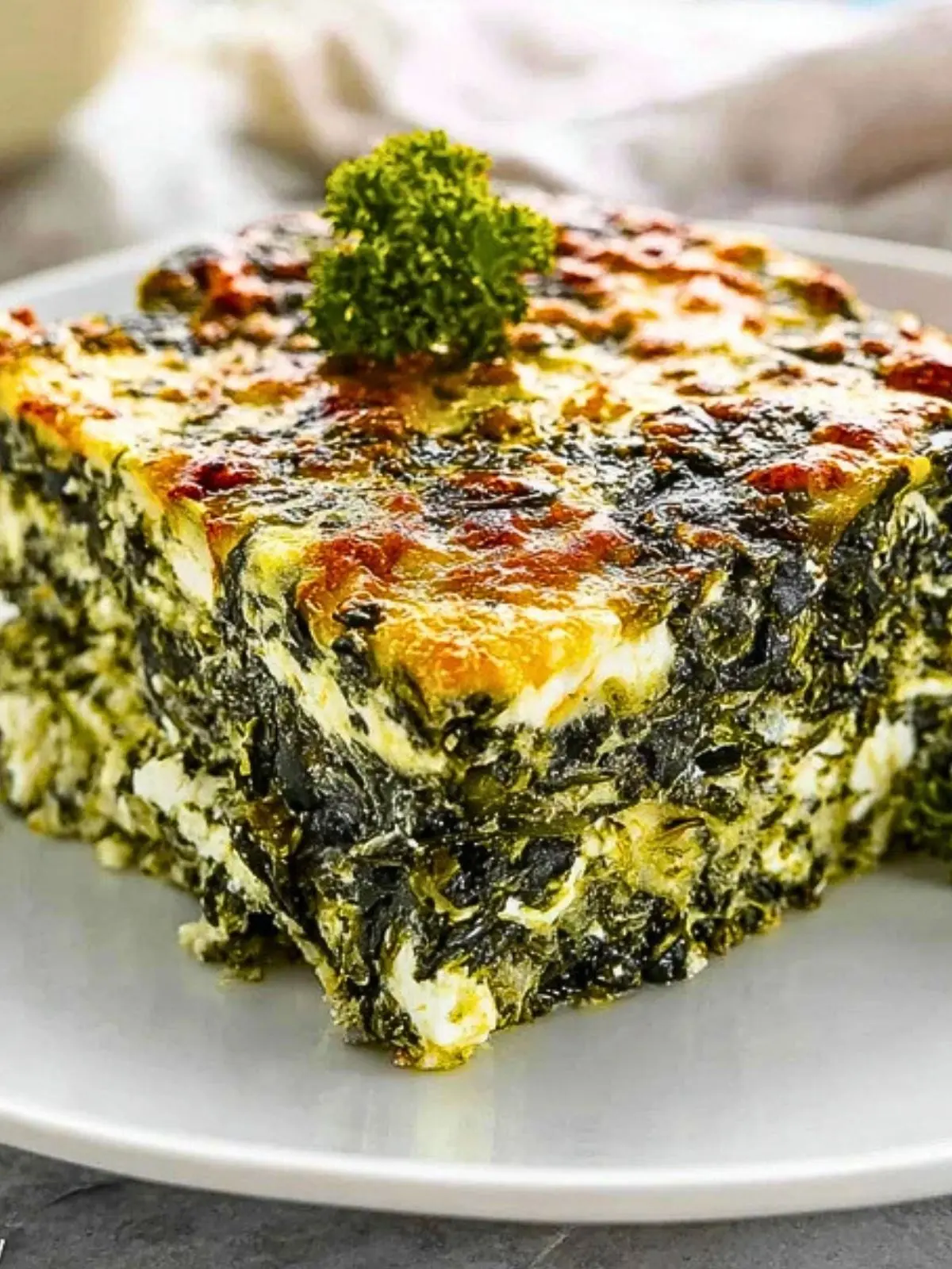 Easy Feta and Spinach Casserole (1)