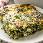 Easy Feta and Spinach Casserole