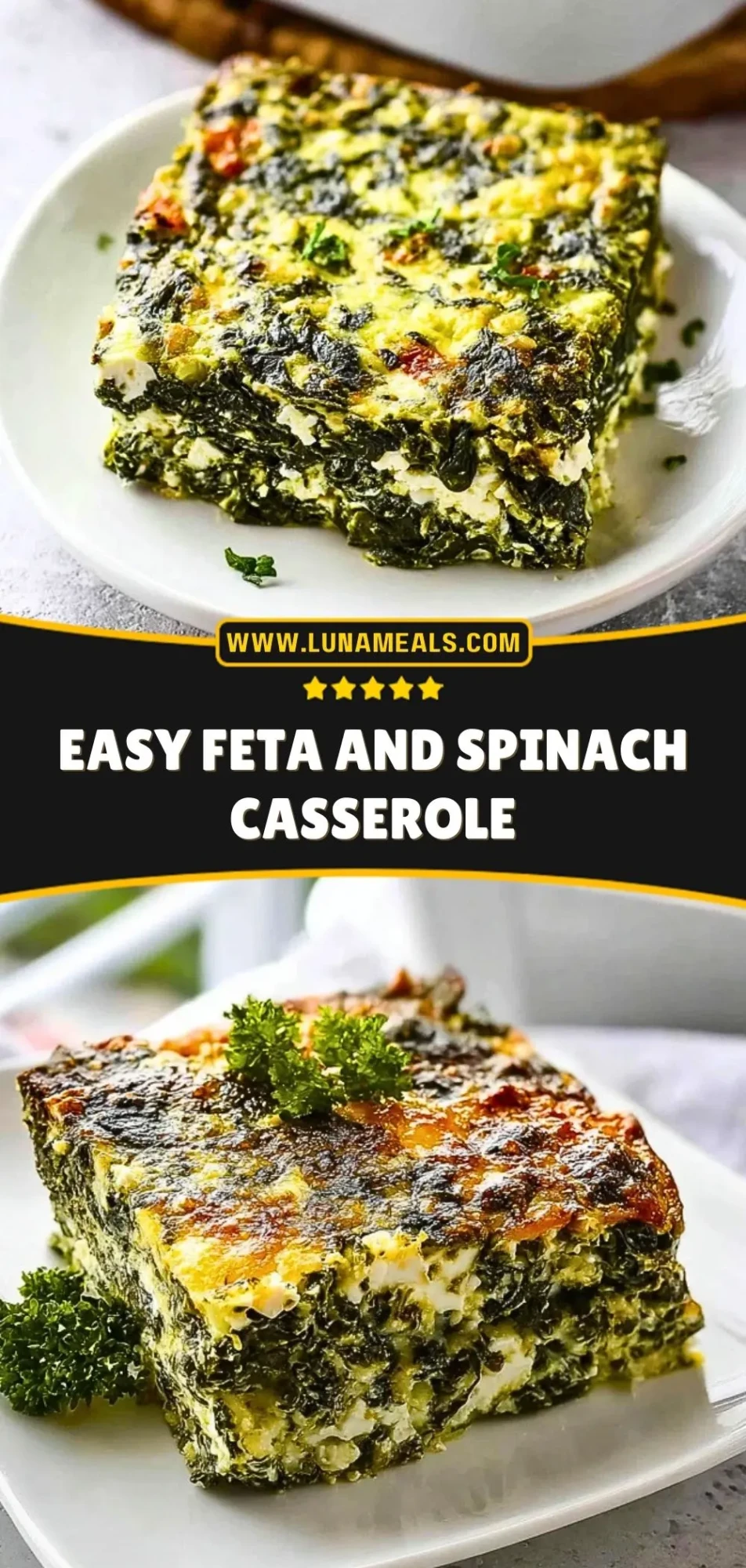 Easy Feta and Spinach Casserole (3)
