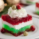 Easy Layered Christmas Jello