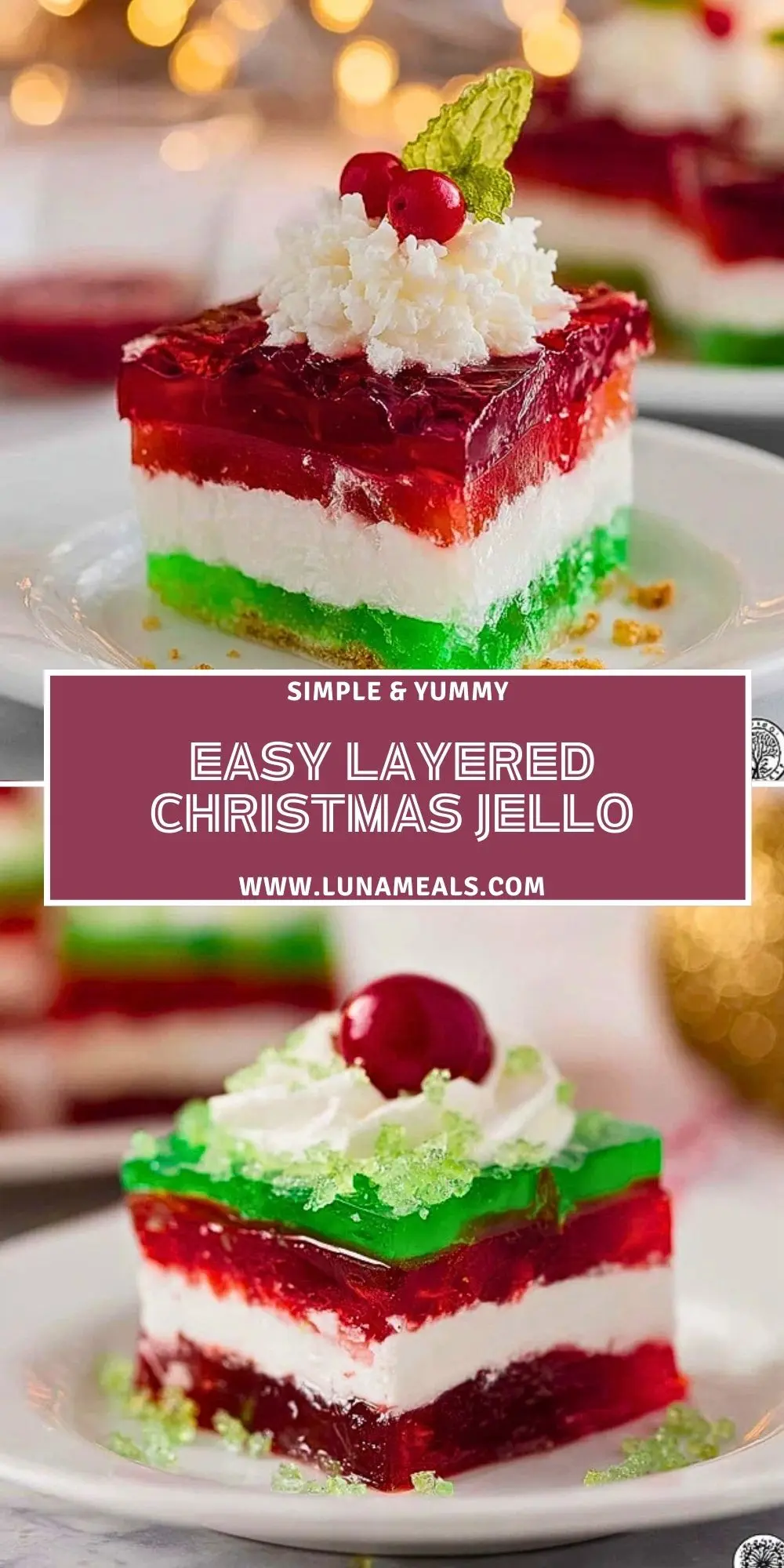 Easy Layered Christmas Jello (2)
