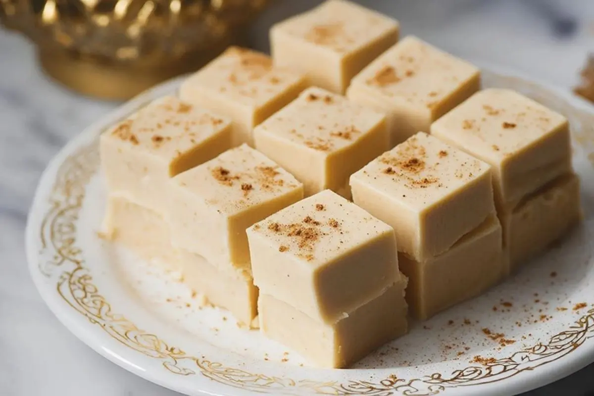Eggnog Fudge