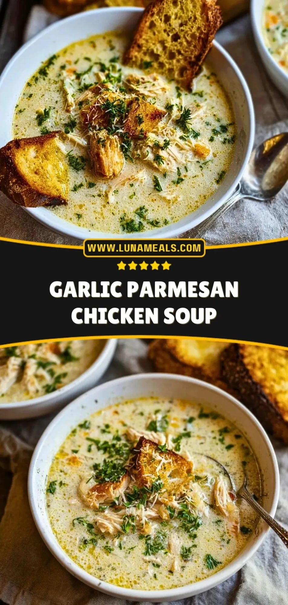 Garlic Parmesan Chicken Soup (3)