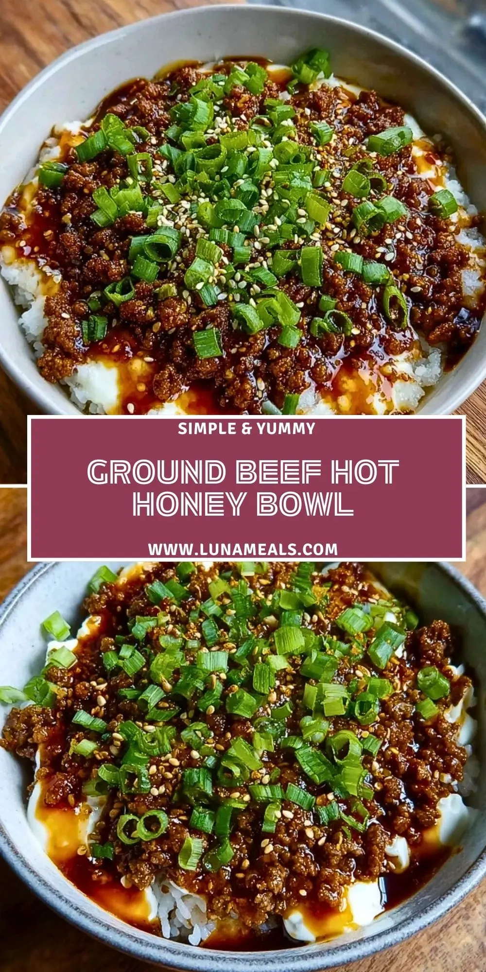 Ground Beef Hot Honey Bowl (2)