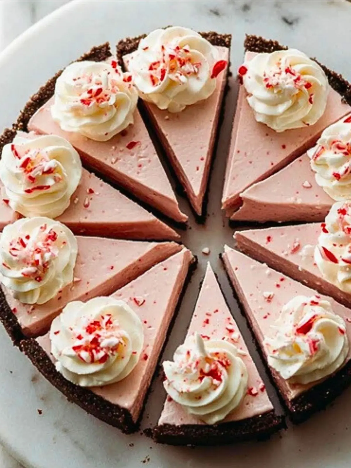 Holiday Bliss Christmas Peppermint Pie (1)