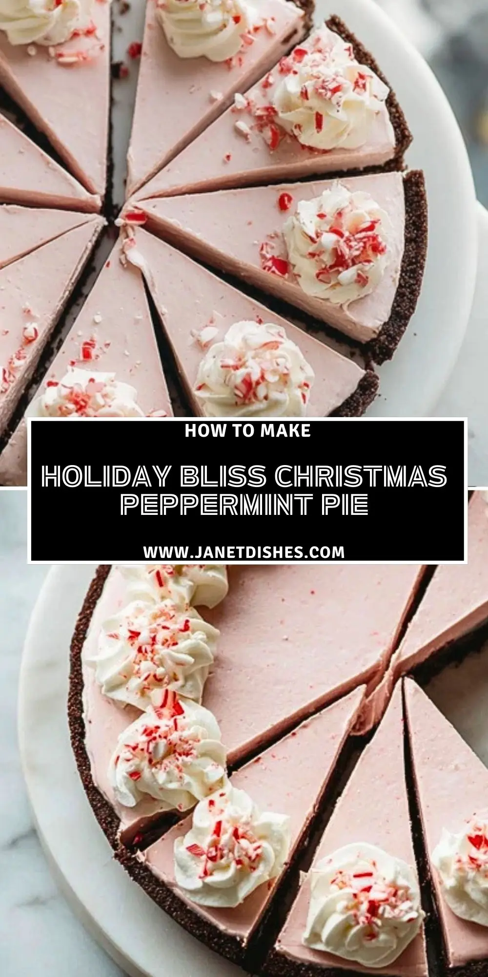 Holiday Bliss Christmas Peppermint Pie (2)