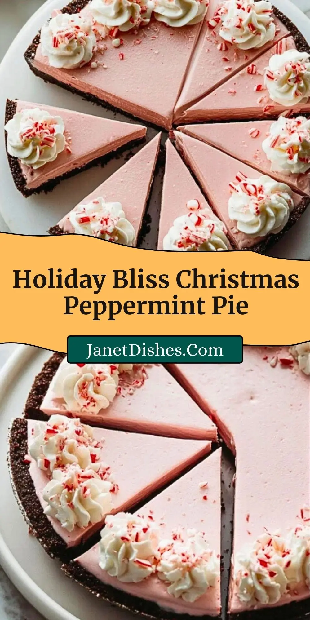 Holiday Bliss Christmas Peppermint Pie (3)
