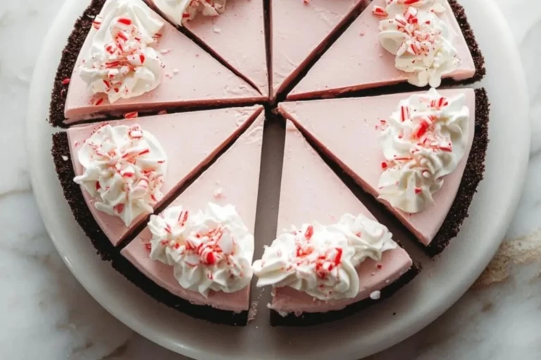 Holiday Bliss Christmas Peppermint Pie