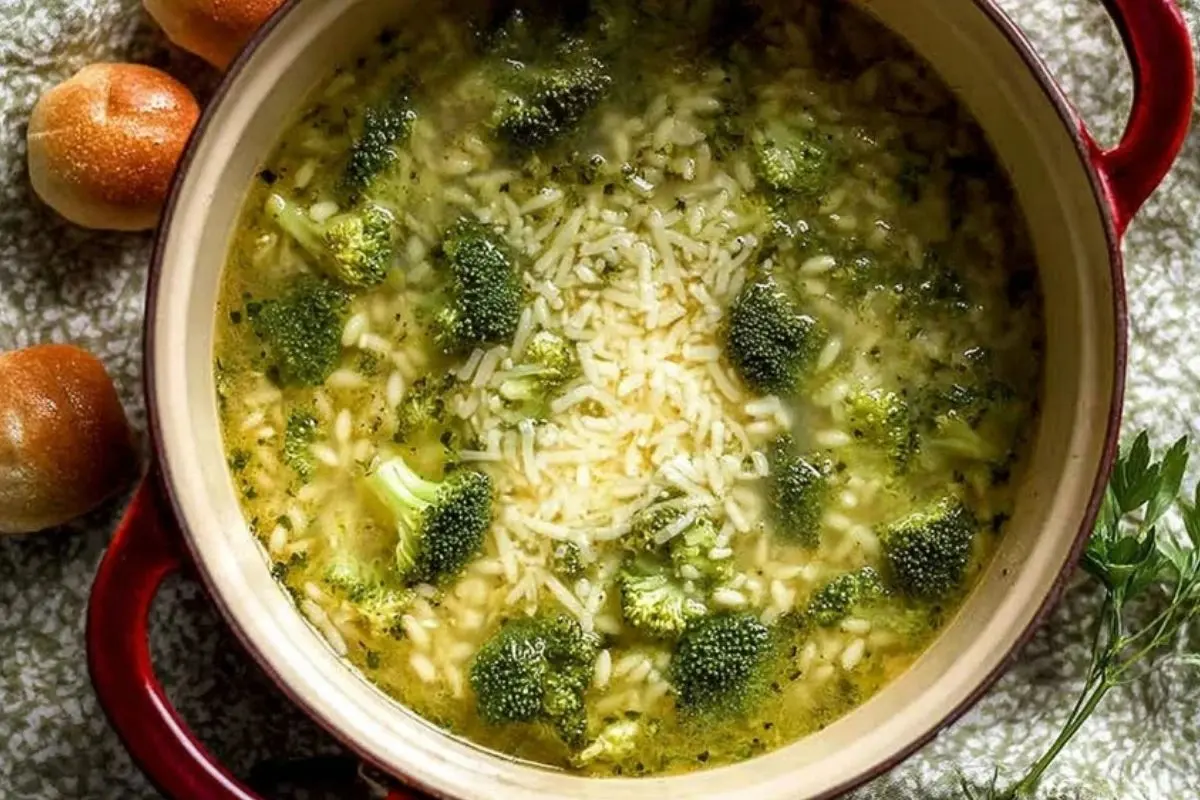 Homemade Italian Broccoli Soup