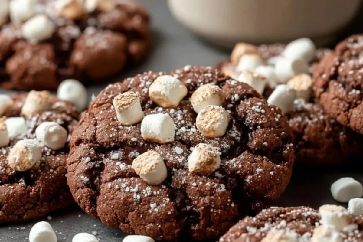 Hot Chocolate Cookies