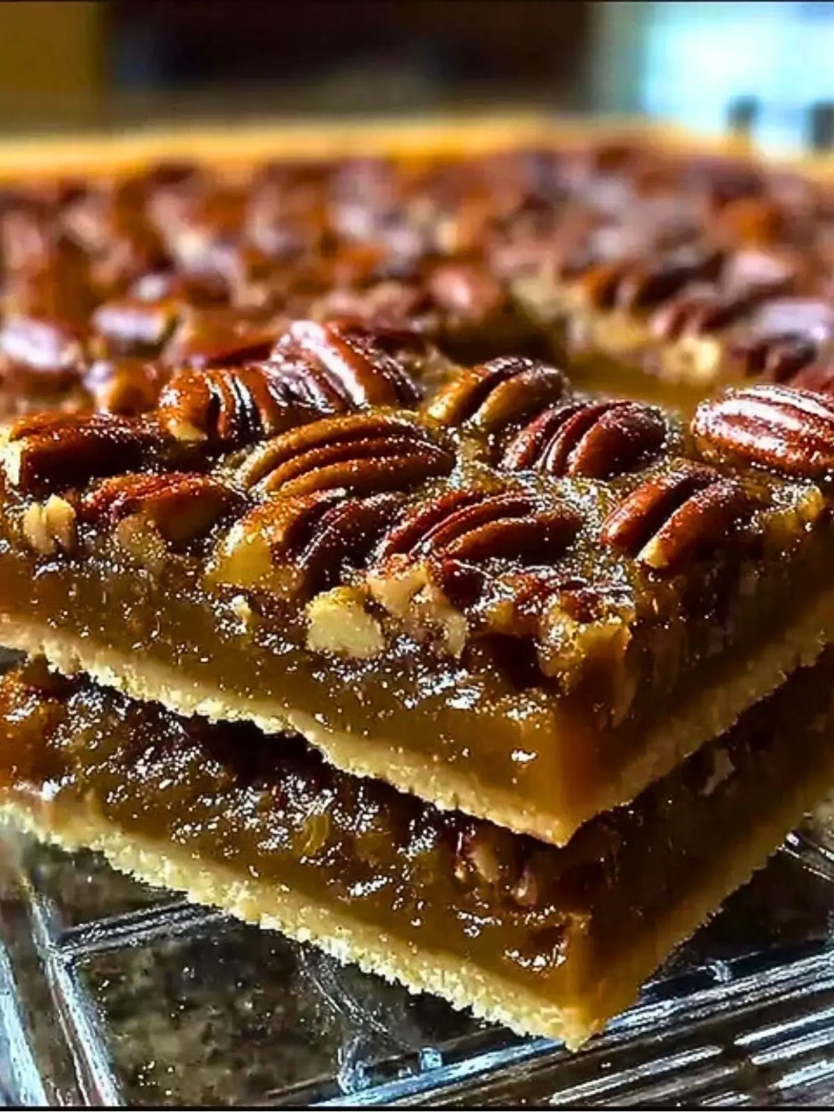 Lazy Girl Pecan Pie Bars (1)