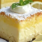Lemon Custard Cake That Melts in Your Mouth