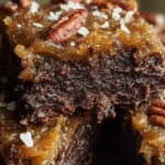 German Chocolate Pecan Brownies