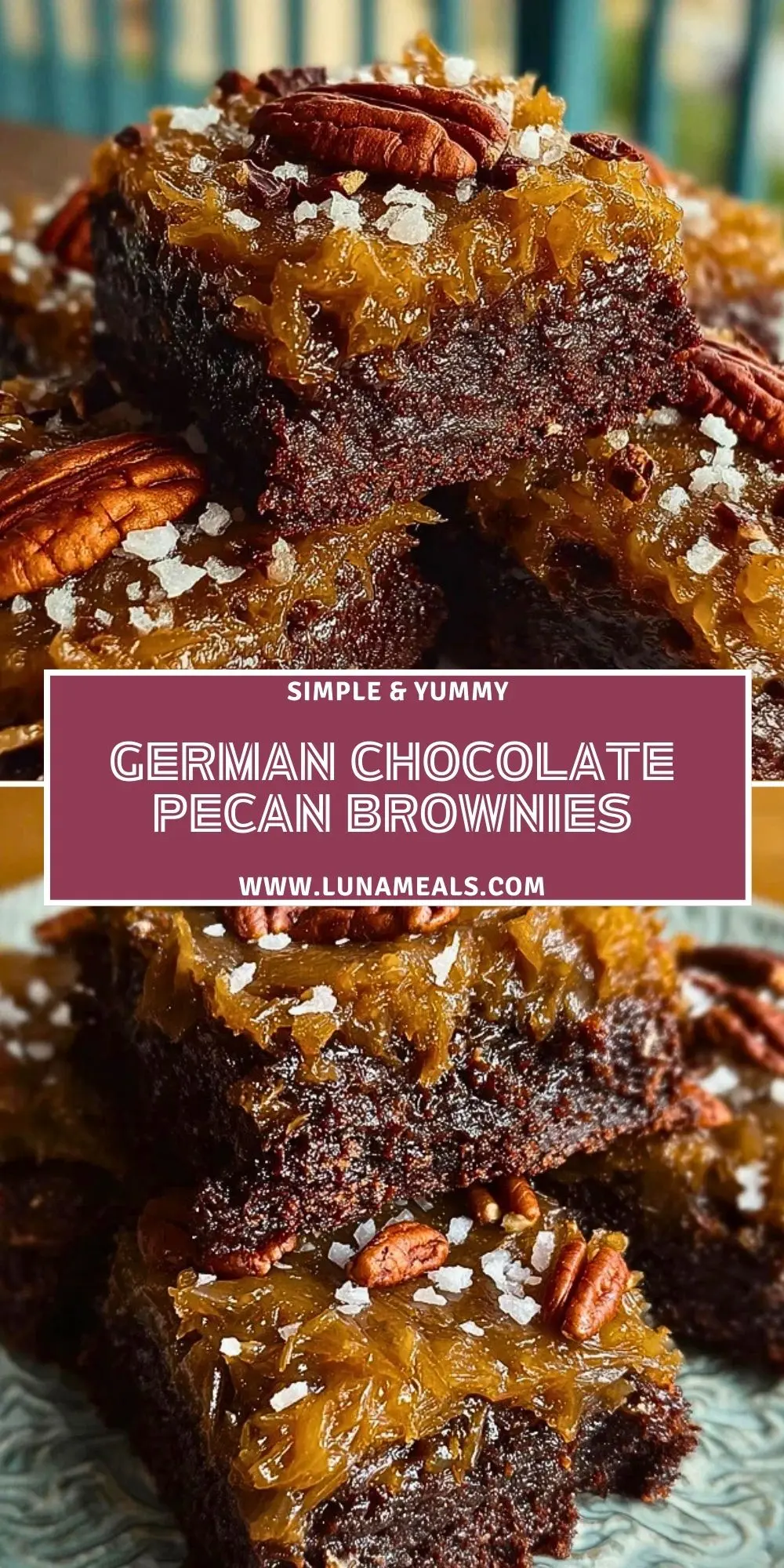 German Chocolate Pecan Brownies (2)