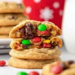 M&M Peanut Butter Cookies
