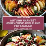 Autumn Harvest Honeycrisp Apple and Feta Salad (2)