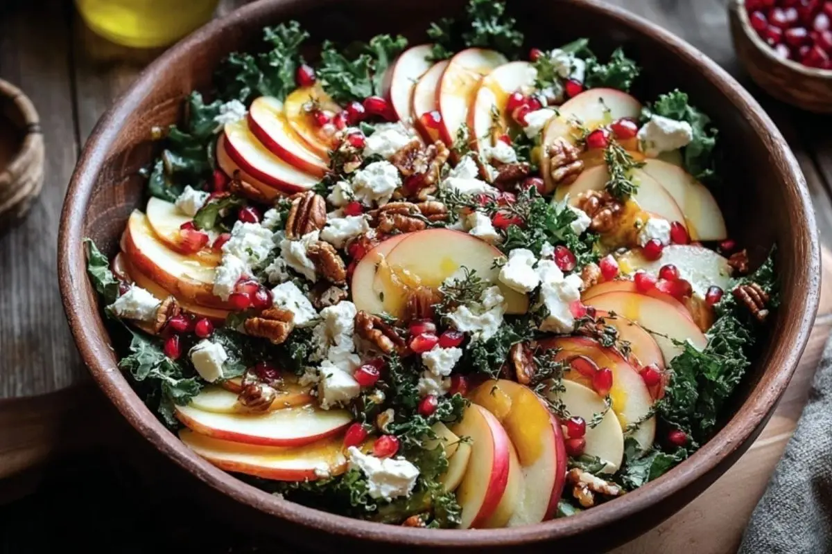 Autumn Harvest Honeycrisp Apple and Feta Salad