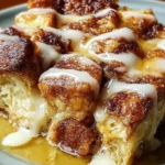 Cinnamon Roll Bread Pudding