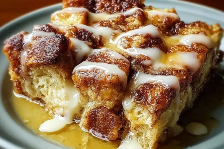 Cinnamon Roll Bread Pudding