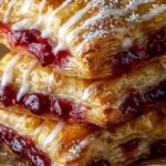 Homemade Cherry Puff Turnovers