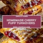 Homemade Cherry Puff Turnovers (2)