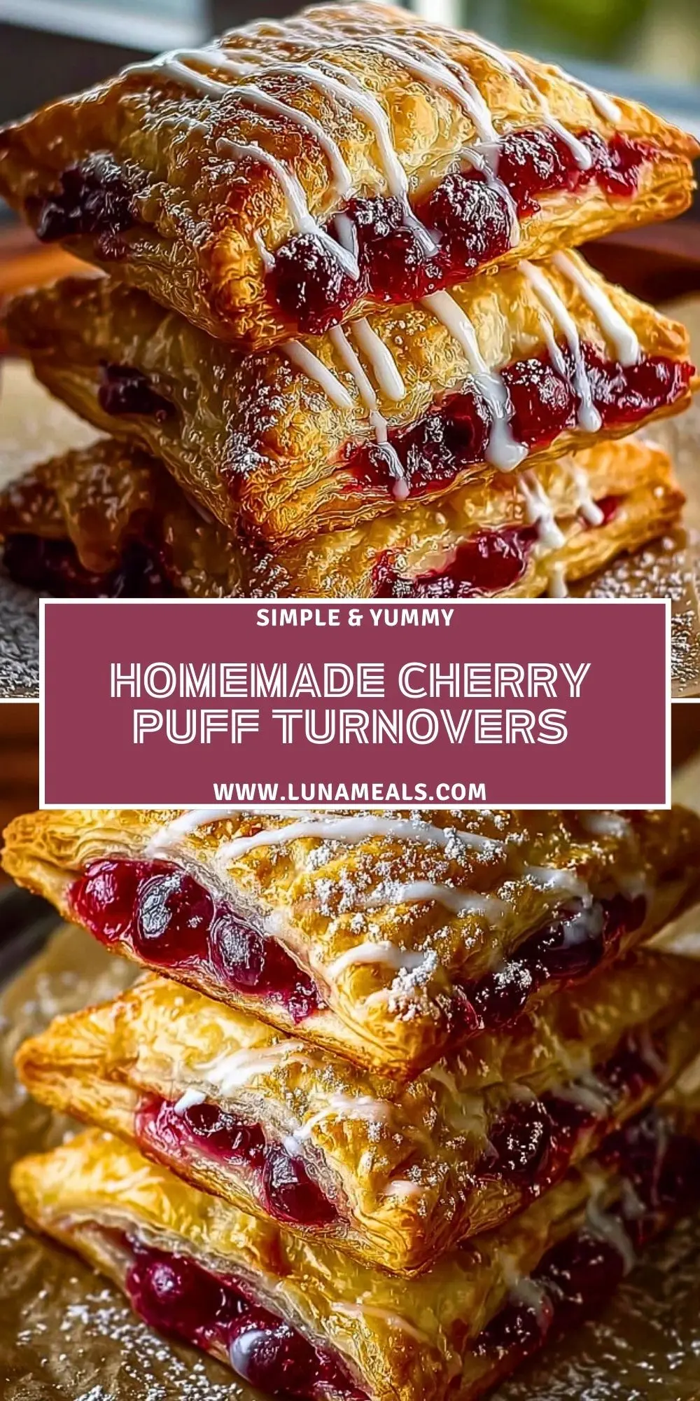 Homemade Cherry Puff Turnovers (2)
