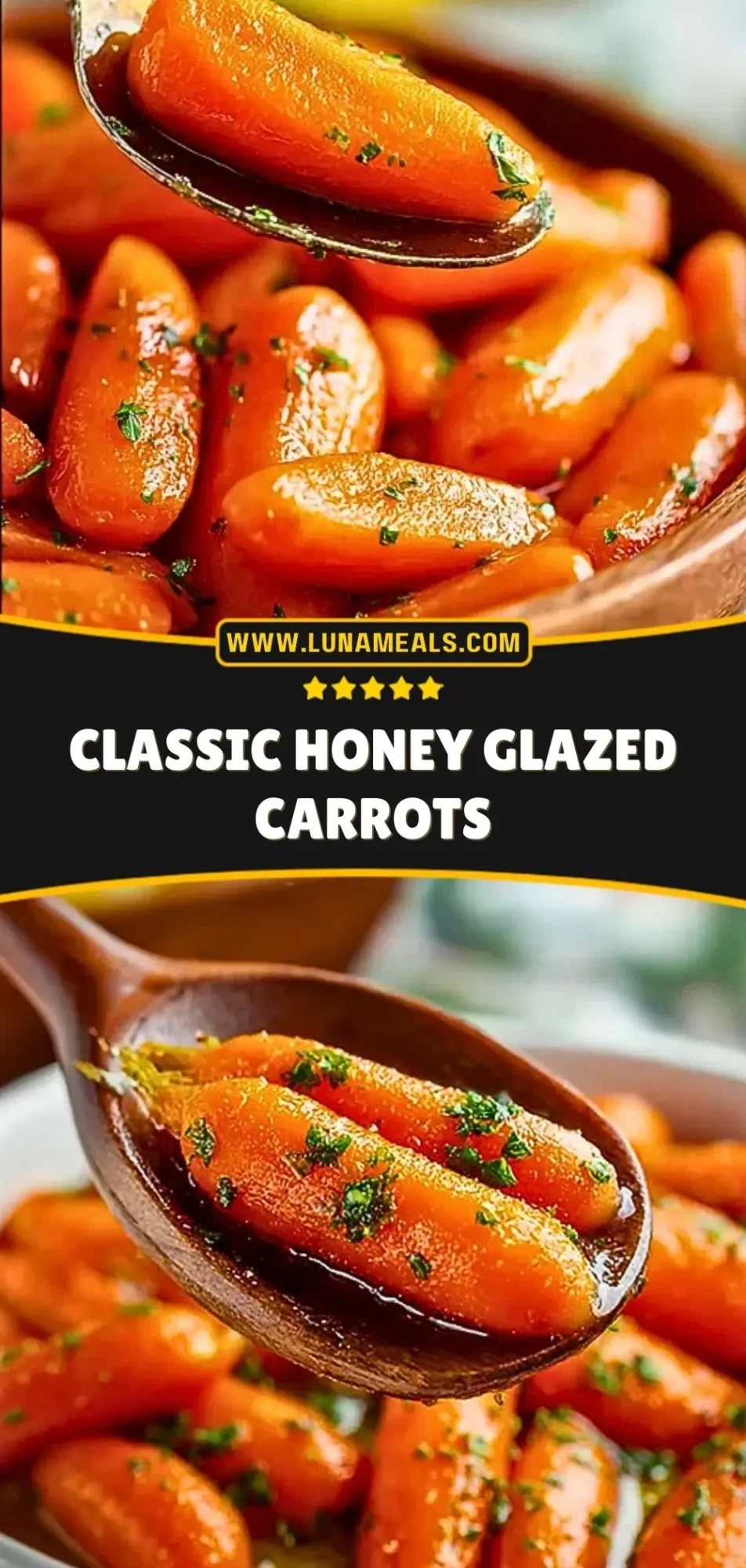 Classic Honey Glazed Carrots (3)