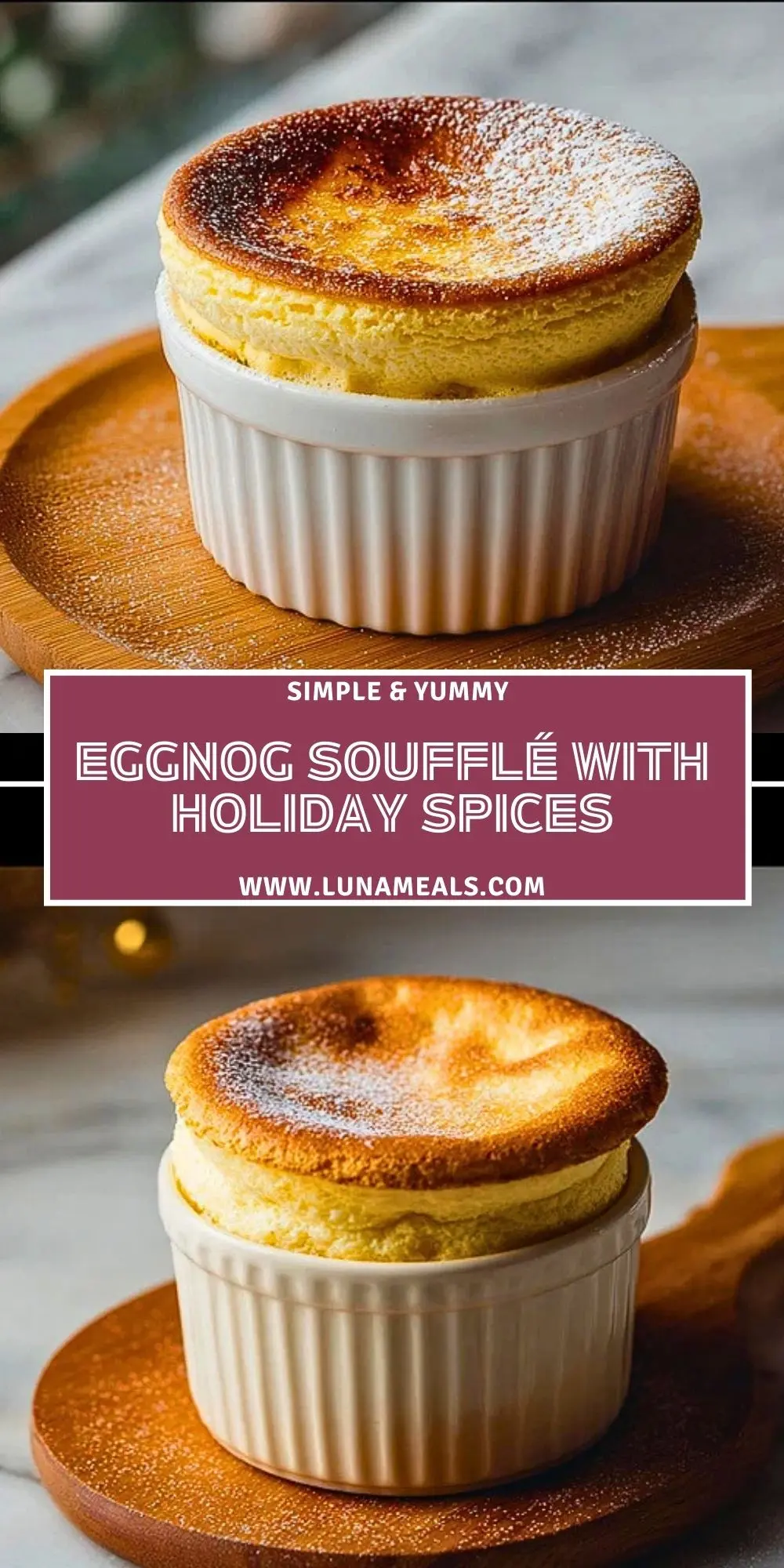 Eggnog Soufflé With Holiday Spices (2)