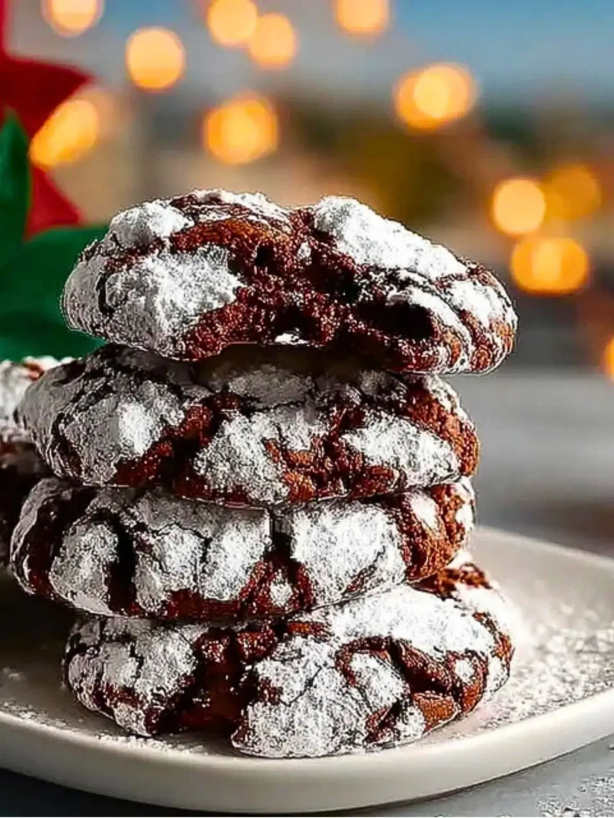 Perfect Double Chocolate Crinkle Cookies (1)