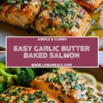 Easy Garlic Butter Baked Salmon (2)