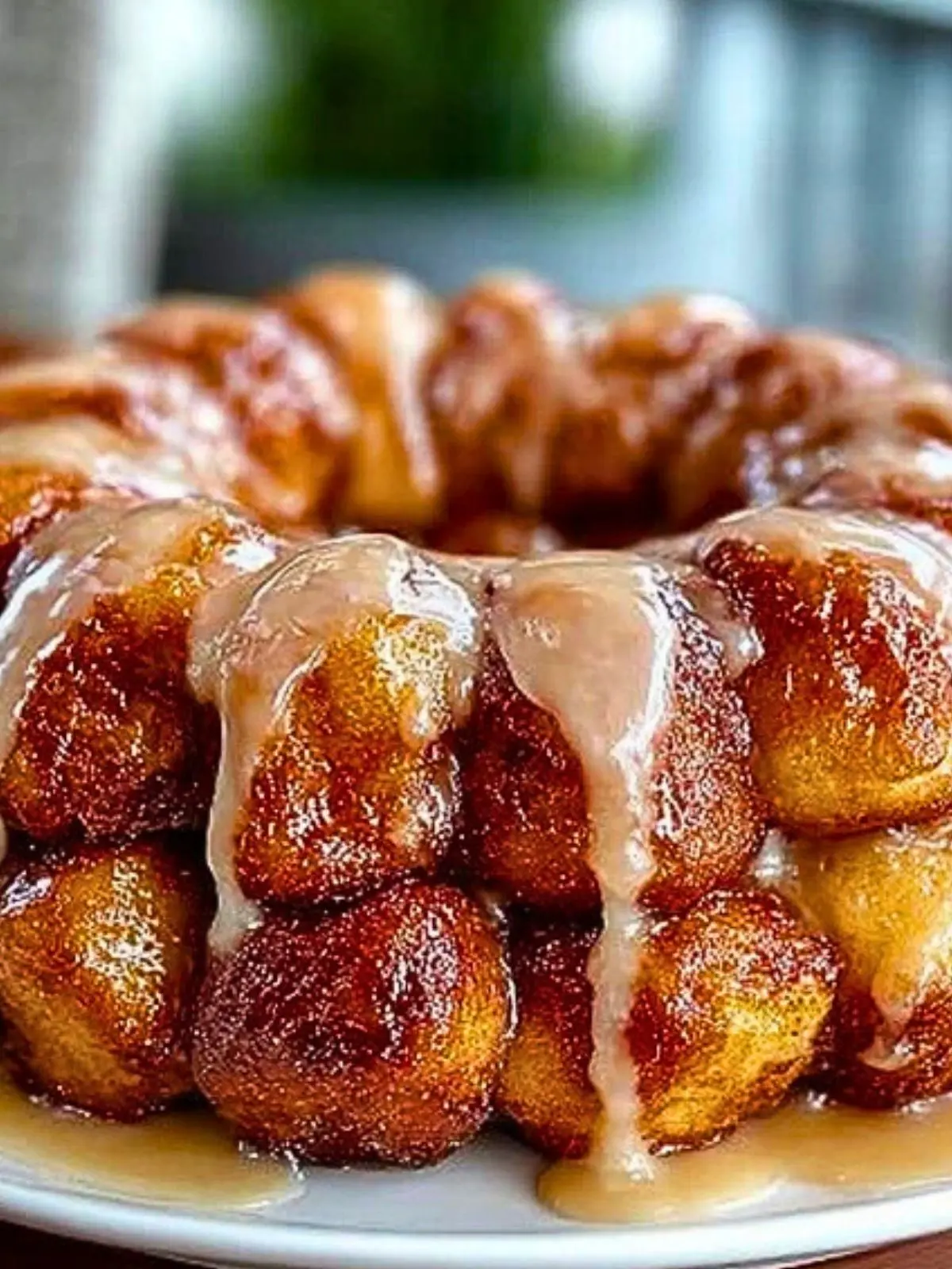 Easy Homemade Monkey Bread With Vanilla Glaze (1)