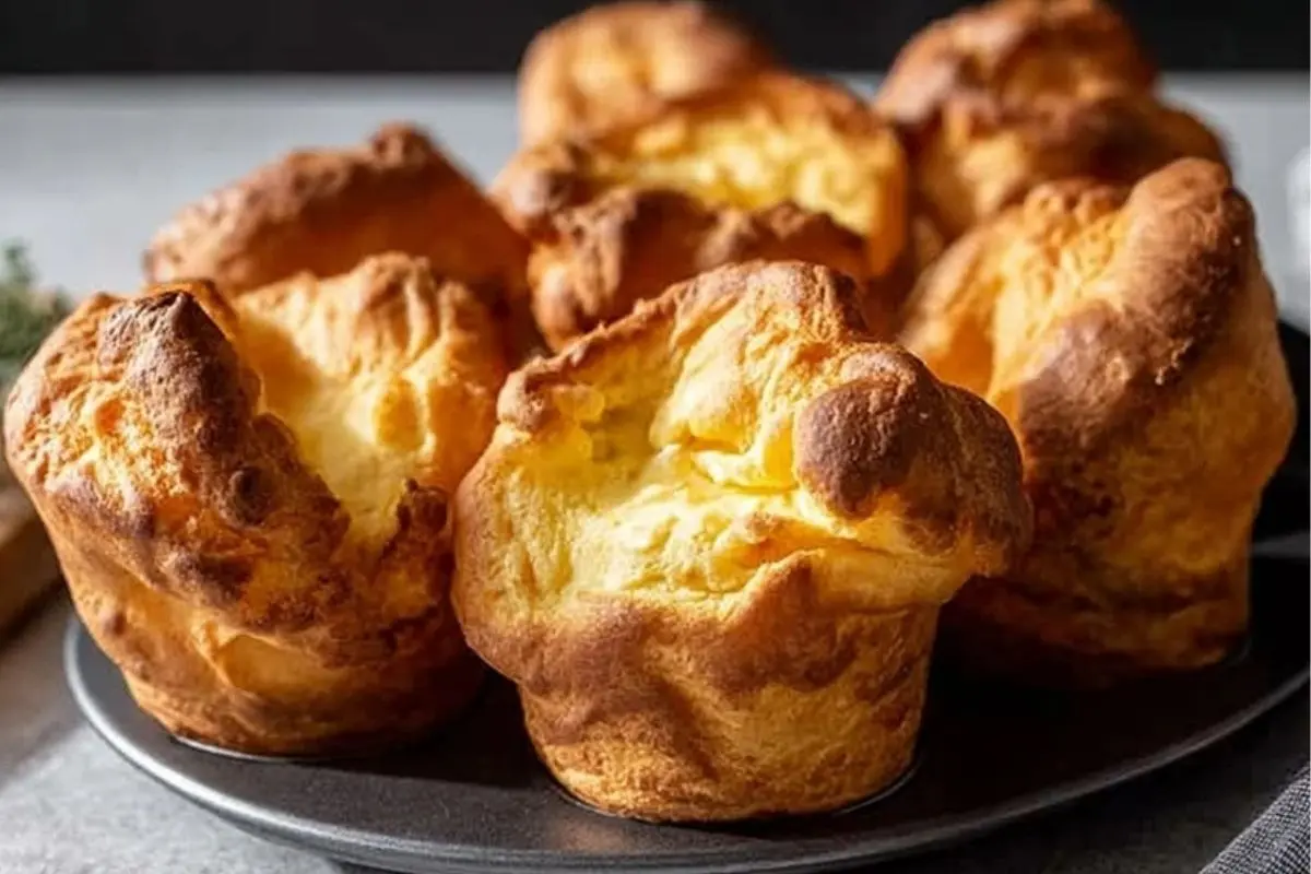 Easy Homemade Popovers in a Muffin Tin