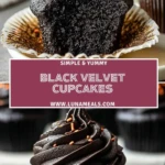 Black Velvet Cupcakes (2)