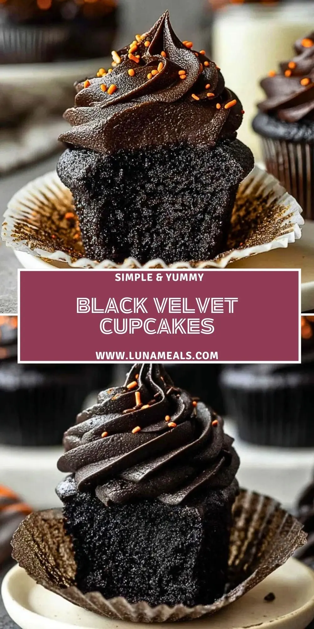 Black Velvet Cupcakes (2)